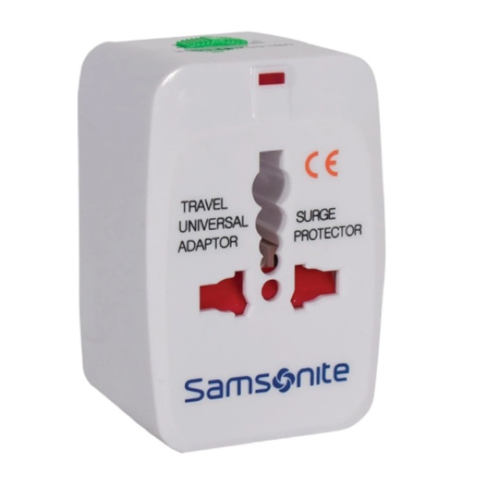 Samsonite White Universal Travel Adapter